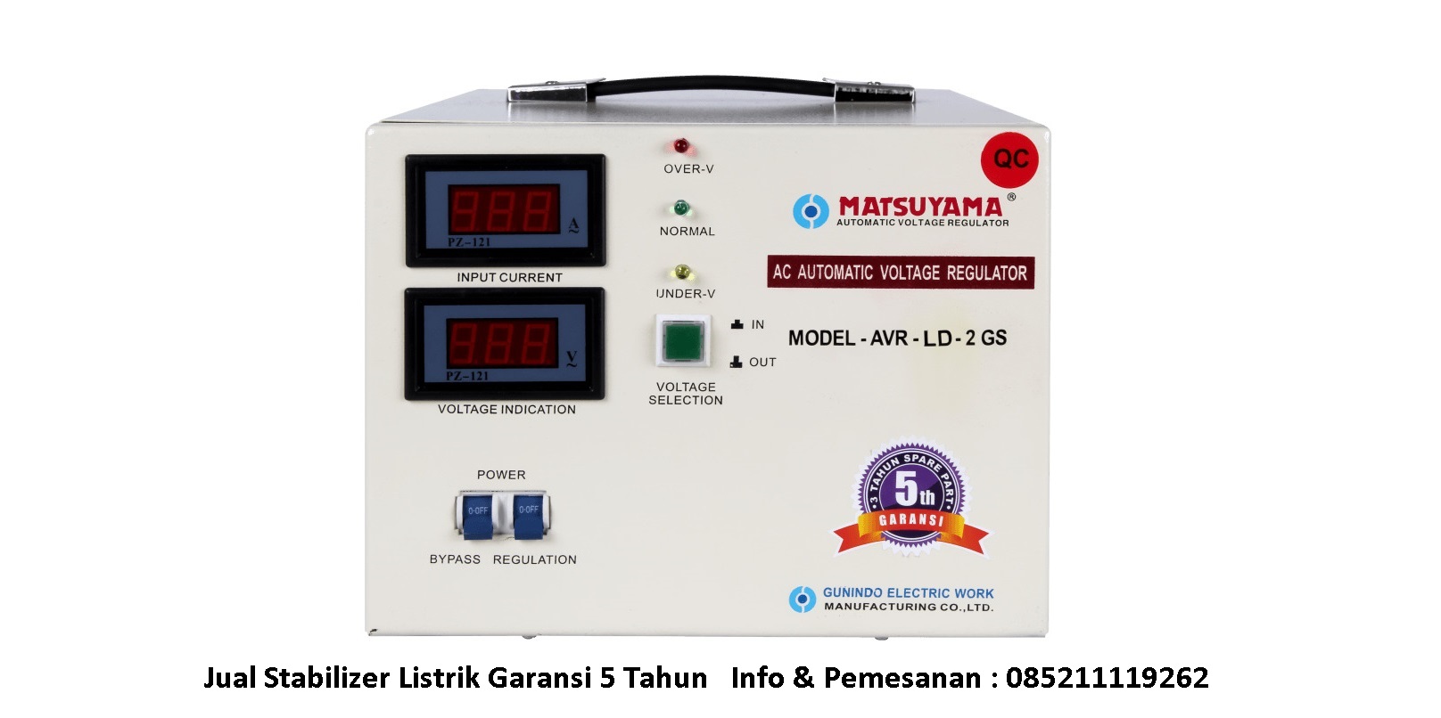 Jual Stabilizer Listrik Gratis Pengiriman Jabodetabek