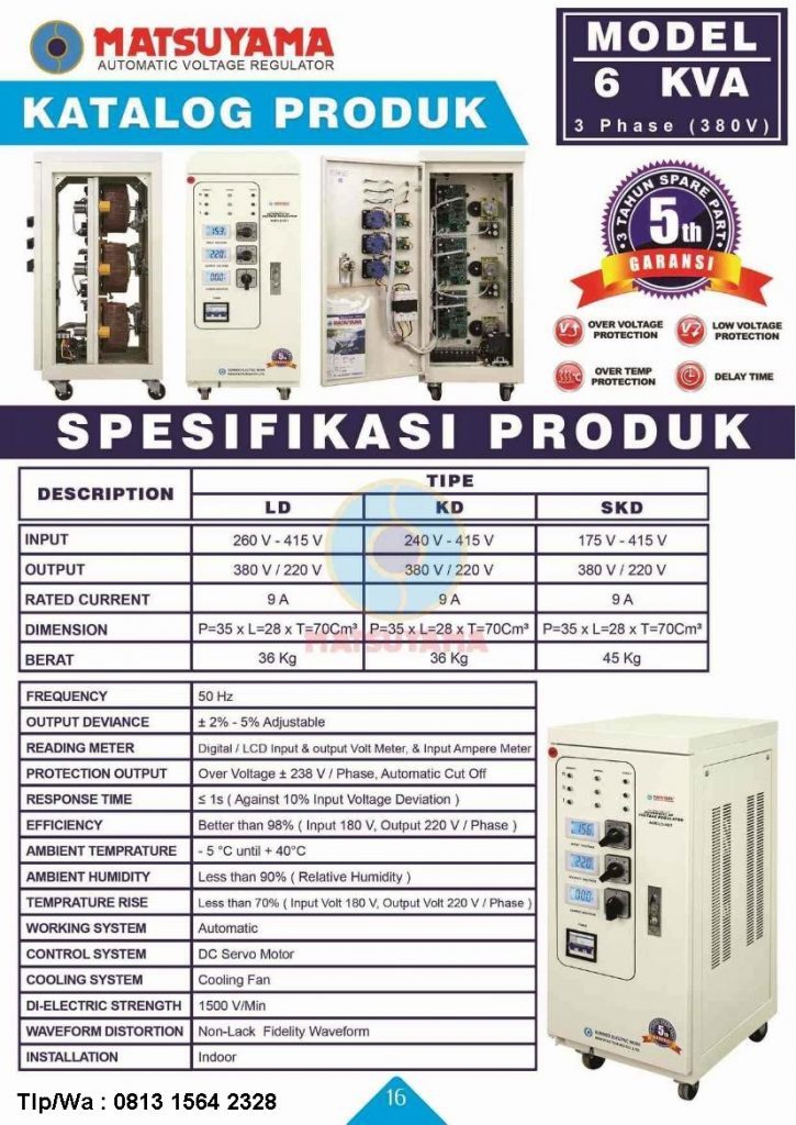 matsuyama 6 kva