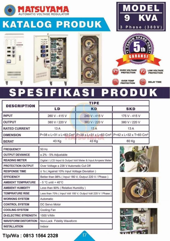 matsuyama 9 kva